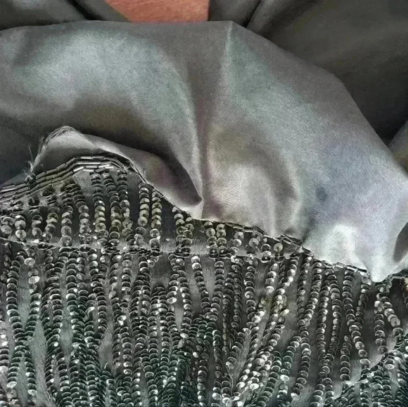 Stenay Sequined Silk Dress Size 10 - Picture 7 of 16